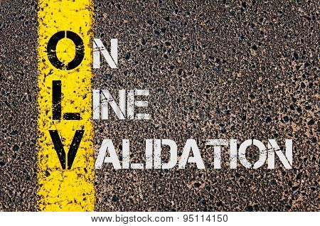 Business Acronym Olv As On Line Validation