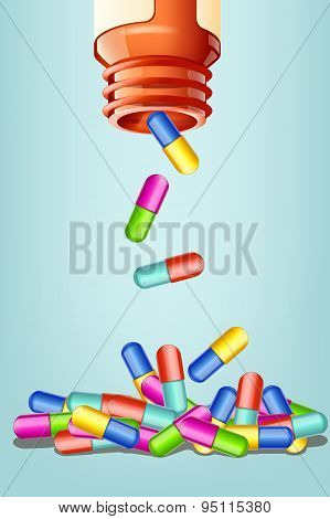 pills with bottle