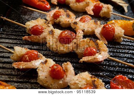 Grilled Parmesan Shrimp