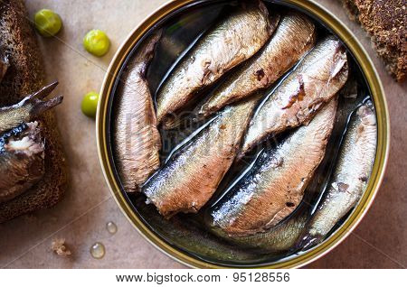 Tin Can Of Sprats, Sardines