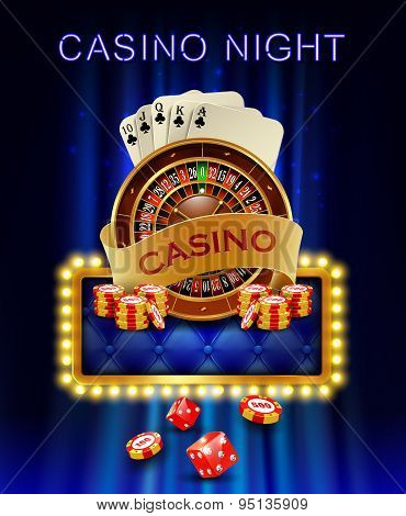 Casino background.