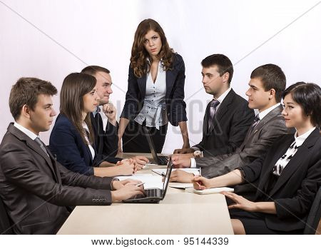 Dissatisfied manager
