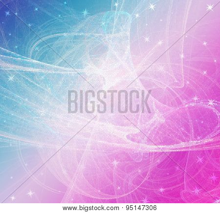 colored fractal illustration