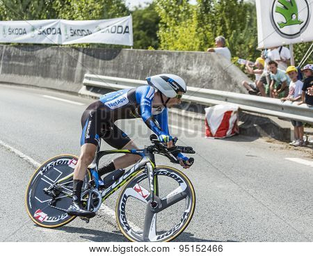 The Cyclist Leopold Konig - Tour De France 2014