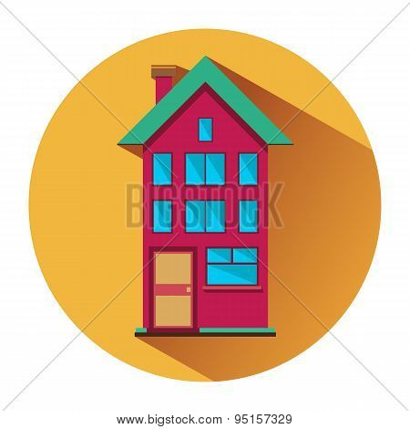 Flat House Icon