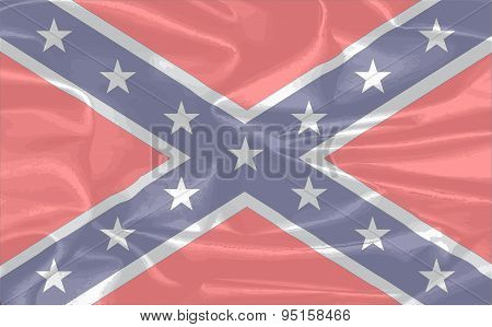 Confederate Silk Flag