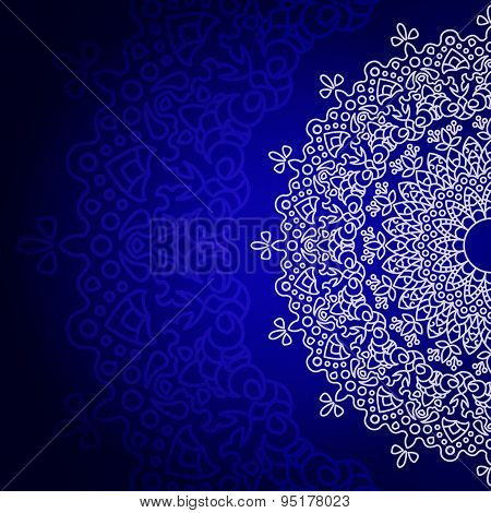 Mandala. Round Ornament Pattern.