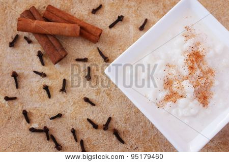Brazilian Dessert Canjica Of White Corn