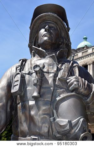 The Last Alarm monument