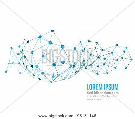 Molecule And Communication Background