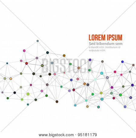 Molecule And Communication Background