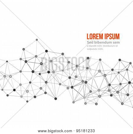 Molecule And Communication Background
