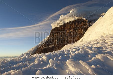 Cotopaxi Volcano And Yanasacha