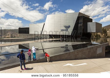Building Unasur, Union Of South American Nations.