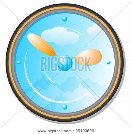 air clock