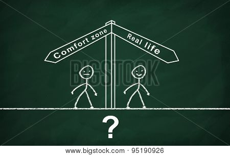 Real Life And Comfort Zone