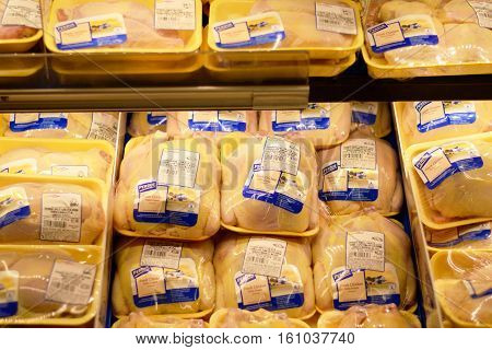 Perdue Chicken Products In A Grocery Store