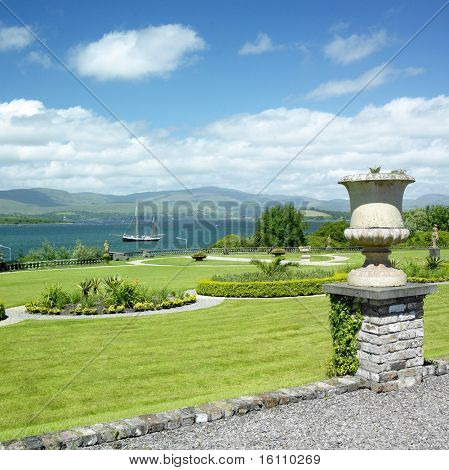 Bantry hus Garden, County Cork, Irland