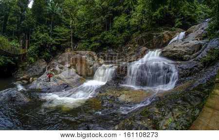 Lasir Waterfall, Kenyir Lake Terengganu
