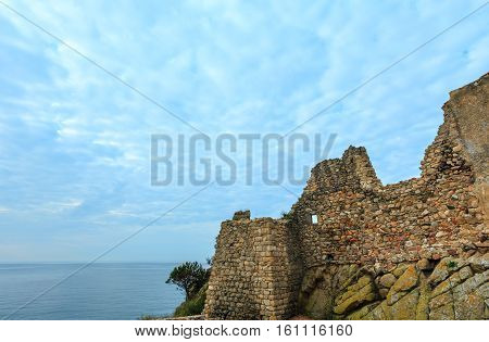 Castle Ruins, Palamos, Spain.