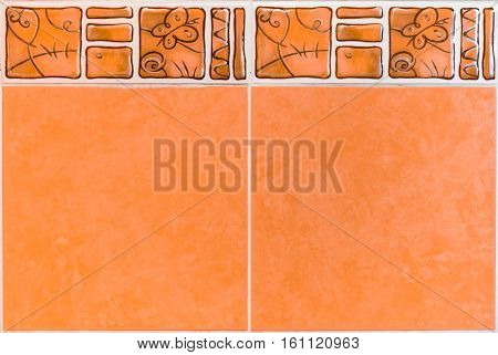 Interior Or Kitchen Bathroom Wall Ceramic Tiles Decorative Liner Border.