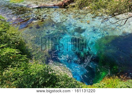 Blue Eye Summer View (albania).