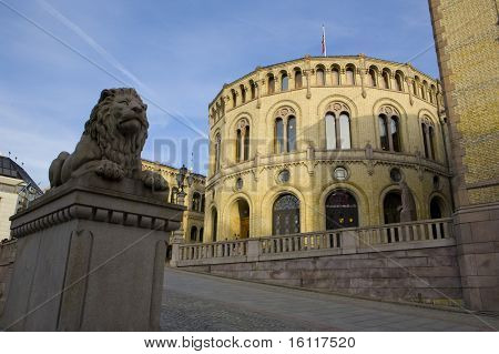 Stortinget (국회), 오슬로, 노르웨이
