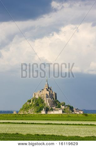 Mont-Saint-Michel, Normandie, Francie