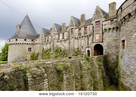 ชาโตว์เดอโรฮาน Pontivy ตตานี ฝรั่งเศส