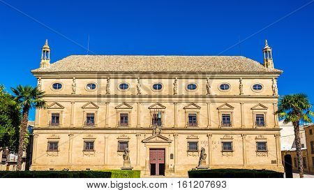 Palacio de las Cadenas or Vazquez de Molina Palace in Ubeda, Spain