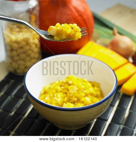 risotto z dyni