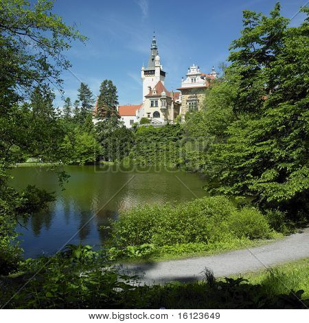 Průhonický park a zámek, Česká republika