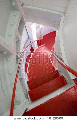 lighthouse's trappe, Lindesnes, Norge