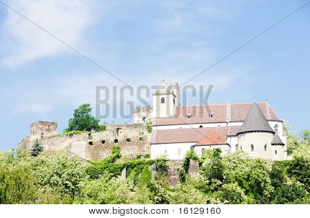 ruïnes van Gars kasteel, Neder-Oostenrijk, Oostenrijk