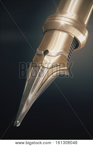 Golden Fountain Pen