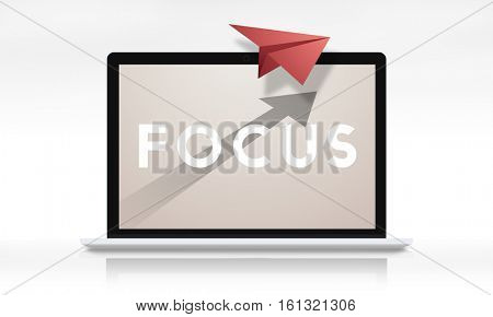 Focus Paper Airplane Concentration Goals Target Concept