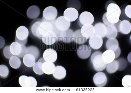 Black and White bokeh out of focus background from nature