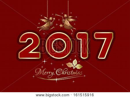 merry christmas 2017 vector photo free trial bigstock merry christmas logos