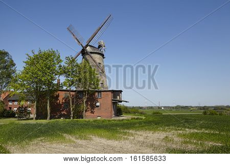 Windmill Ovenstaedt (petershagen, Germany)
