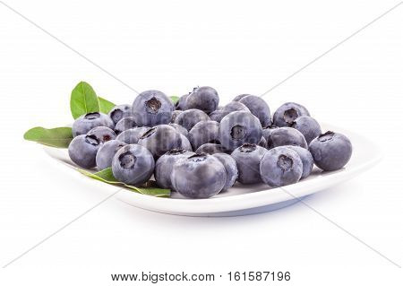 Greatbilberry isolated on a white background cutout