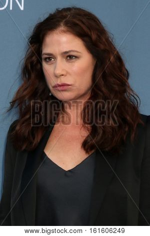 LOS ANGELES - DEC 11:  Maura Tierney at the 22nd Annual Critics' Choice Awards at Barker Hanger on December 11, 2016 in Santa Monica, CA