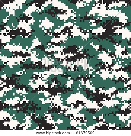 Modern fashion trendy camo pattern, vector illustration