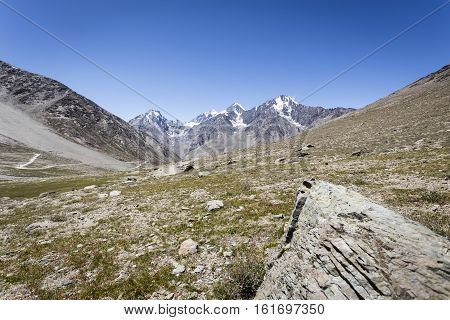 High Himalaya Mountains The Himachal Pradesh Indian
