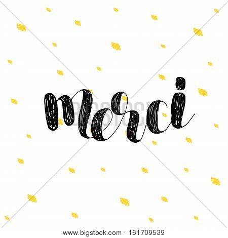 merci thank you vector photo free trial bigstock