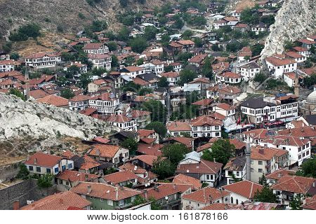 Old Ottoman homes in Beypazari, Ankara, Turkey