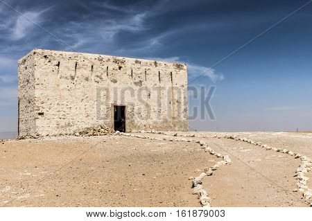 The ancient city of Ubar, Shisr, in Dhofar region, Oman