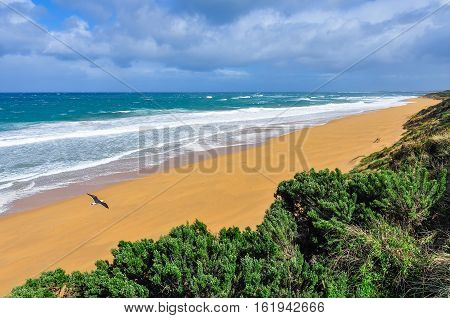 Warrnambool Beach On The Great Ocean Road, Australia