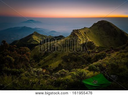 Mountains During Sunrise