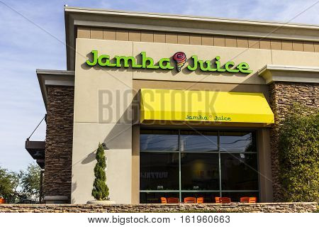 Las Vegas - Circa December 2016: Jamba Juice Restaurant. Jamba Juice Is A Leading Maker Of Natural S