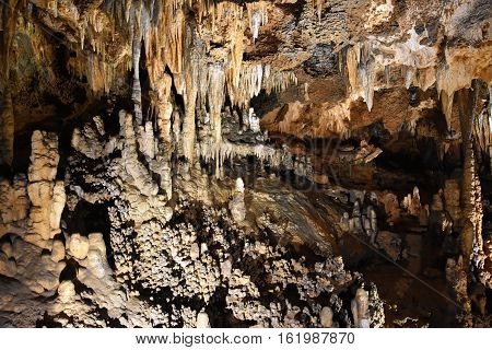 Luray Caverns in Luray, Virginia, in the USA